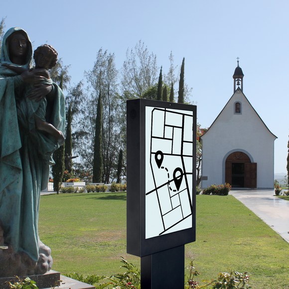 Lavabis NovaScreen 55″ Outdoorstele