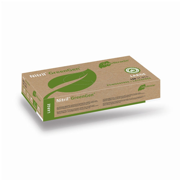 Lavabis Nitril Bio Handschuhe 100 Stück/Box