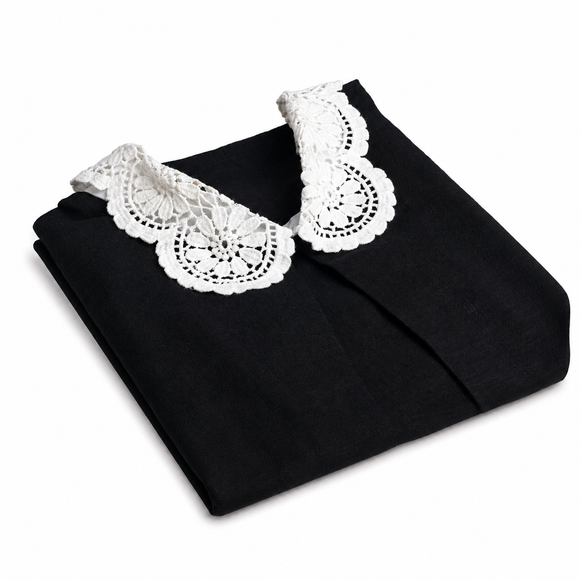 Talar Damen Black