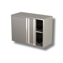 Edelstahl Hängeschrank mit Schiebetüren Standard-2