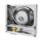 Edelstahl Handwaschbecken Standard-4