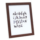 Bilderrahmen in dunkelbraune Holzfarbe-1