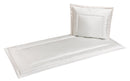 Besta Deckengarnitur Edelgewebe Naturseidenoptik Stehband-1