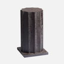 Gesteck und Kranzsäule - dunkles Metall-2