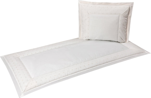 Besta Deckengarnitur Besatz Baumwoll Bohrplain