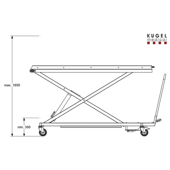 Hub- und Transportwagen Standardmodell