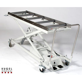 Hub- und Transportwagen mit 12V Elektro-Hydraulikaggregat