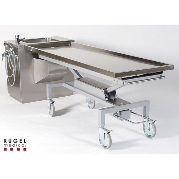 Kugel Transportwagen hydraulisch höhenverstellbar