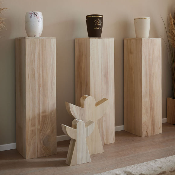 Holz – Engelkerzen