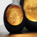 Windlichter Schwarz/Gold-5