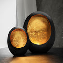 Windlichter Schwarz/Gold-7