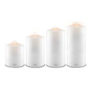 Qult Classic Teelichthalter in Kerzenform Ø 12 cm-1