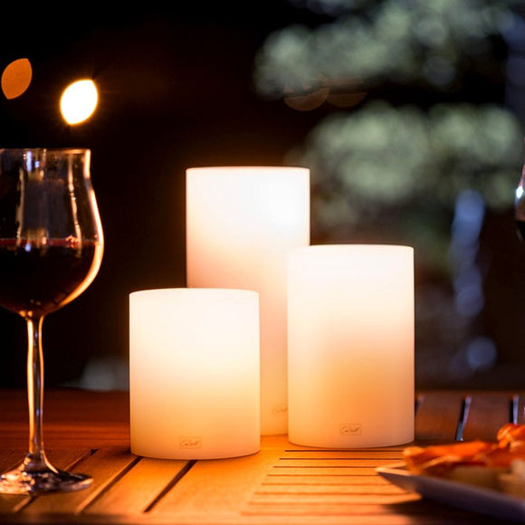 Qult Inside Teelichthalter in Kerzenform Ø 10 cm