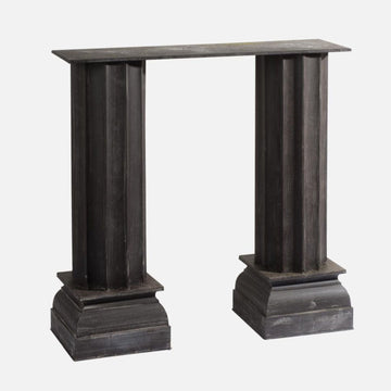 Urnenkandelaber - dunkles Metall - 0