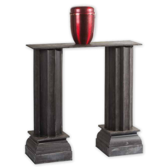 Urnenkandelaber - dunkles Metall