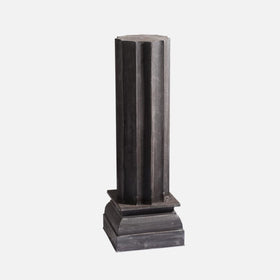 Urnensäule - dunkles Metall - 0