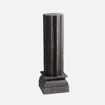 Urnensäule - dunkles Metall - 0
