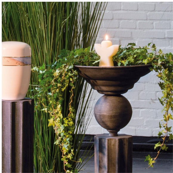 Standschalen - dunkles Metall