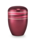 perlmutt weinrot/Goldstreifen