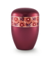 perlmutt weinrot/Goldstreifen