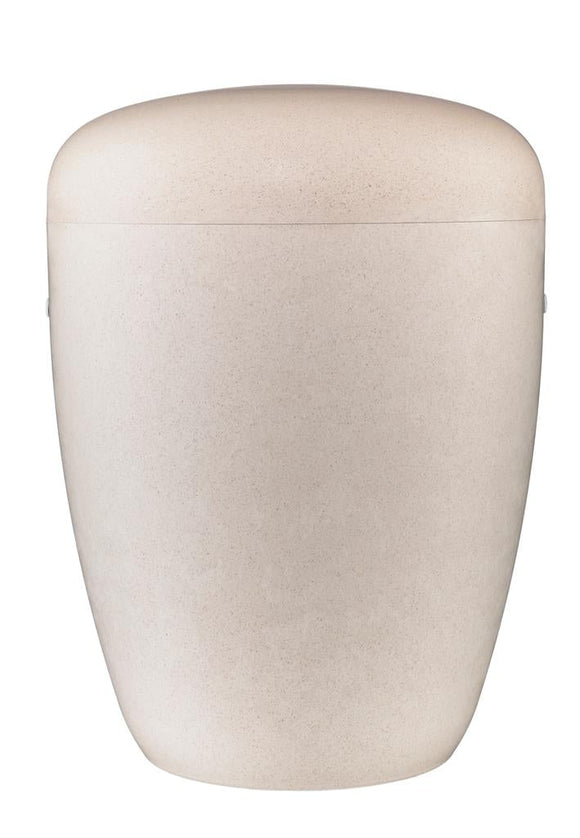 Lavabis Naturstoffurne Basic weiß eingefärbt