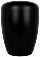 Spalt Urne Schwarz Lackiert Naturstoff-2