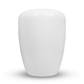 Lavabis Naturstoffurne Basic weiß lackiert