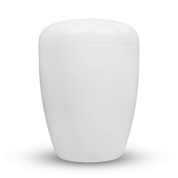 Lavabis Naturstoffurne Basic weiß lackiert