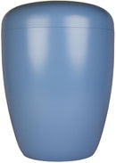 Spalt Urne Blau Lackiert Naturstoff-2