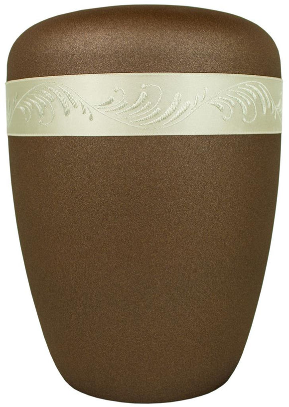 Spalt Urne Bronze Lackiert Naturstoff