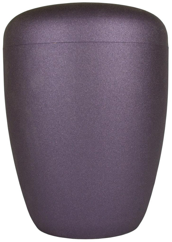 Spalt Urne Violett Lackiert Naturstoff