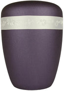 Spalt Urne Violett Lackiert Naturstoff-3