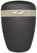 Spalt Urne 3D Emblem See Bemalt Naturstoff-4