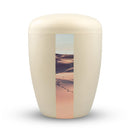 Spalt Urne Seashell Lackiert Naturstoff-23