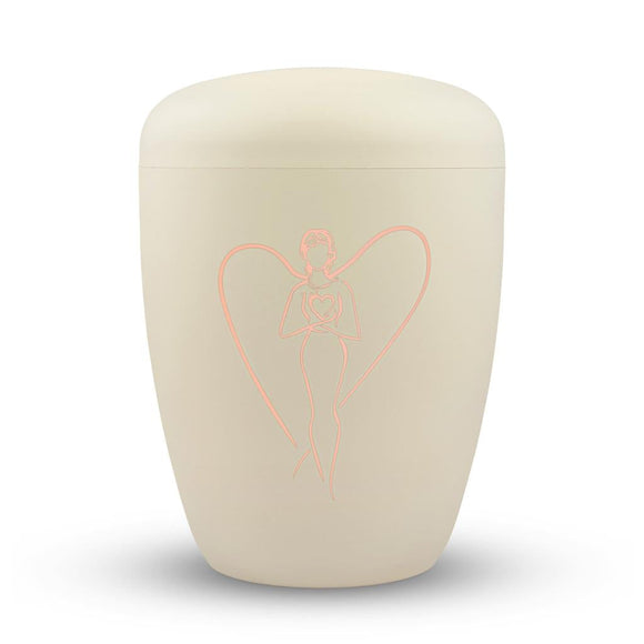 Spalt Urne Seashell Lackiert Naturstoff