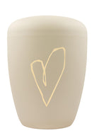 Spalt Urne Seashell Lackiert Naturstoff-15
