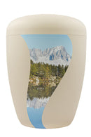 Spalt Urne Seashell Lackiert Naturstoff-36