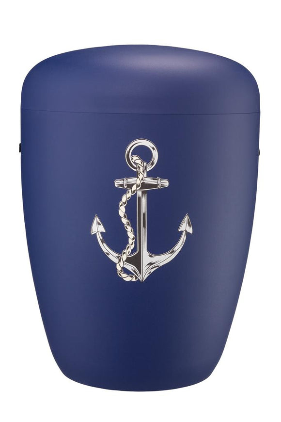 Spalt Urne Atlantic Blue Lackiert Naturstoff