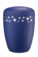 Spalt Urne Atlantic Blue Lackiert Naturstoff-1