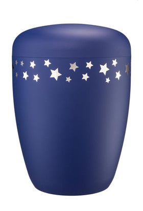 Spalt Urne Atlantic Blue Lackiert Naturstoff