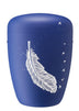 Blau mit Schwalben