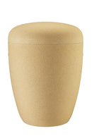 Spalt Urne Ivory Velevt Lackiert Naturstoff-2