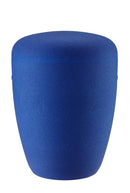 Spalt Urne Blau Velvet Lackiert Naturstoff-2