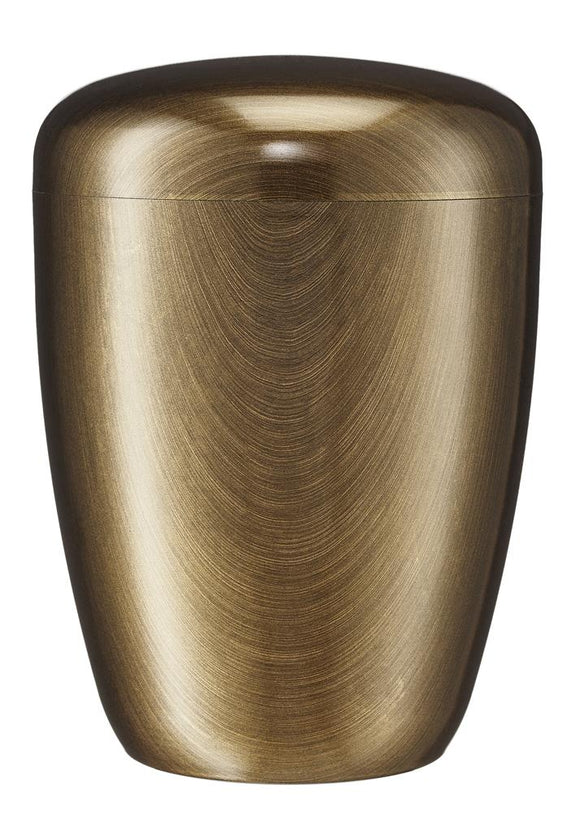 Spalt Urne Metallic Naturstoff