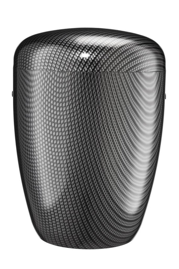 Spalt Urne Metallic Naturstoff