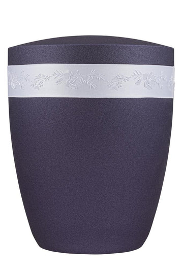 Spalt Urne Violett Lackiert Naturstoff - 0