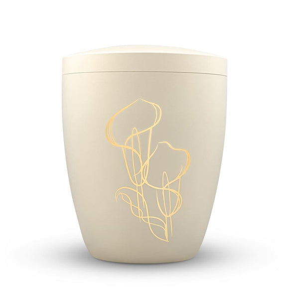 Spalt Urne Seashell Modern Naturstoff