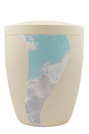 Spalt Urne Seashell Modern Naturstoff-5