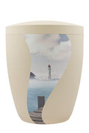 Spalt Urne Seashell Modern Naturstoff-7