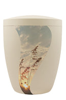 Spalt Urne Seashell Modern Naturstoff-1